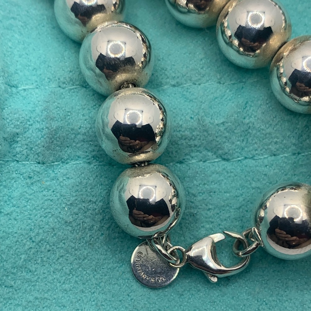 FIRM - Authentic & Rare 35โ Long Tiffany & Co Hardwear Ball Necklace - Picture 10 of 13